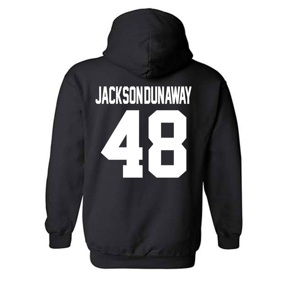 Youngstown State - NCAA Football : Andrew Jackson-Dunaway - Classic Fashion Shersey Hooded Sweatshirt-1