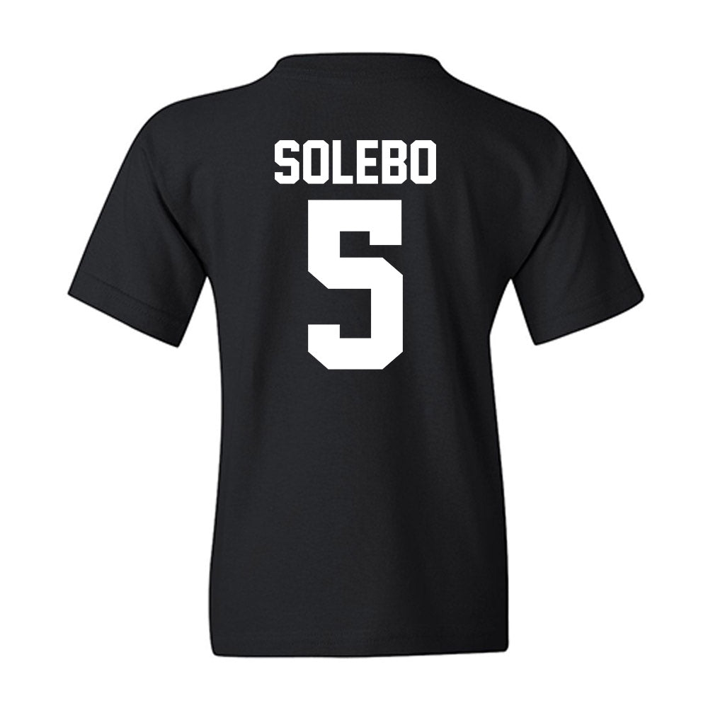 Youngstown State - NCAA Men's Basketball : Shaheed Solebo - Classic Fashion Shersey Youth T-Shirt-1