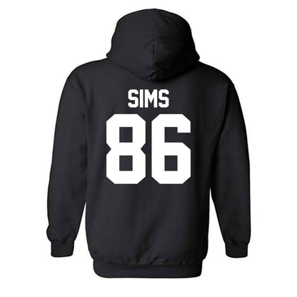 Youngstown State - NCAA Football : Stephen Sims - Classic Fashion Shersey Hooded Sweatshirt-1