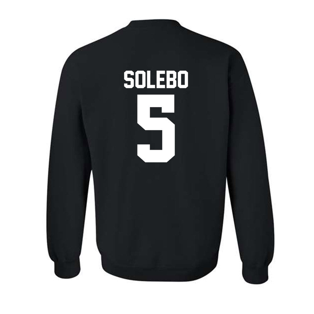 Youngstown State - NCAA Men's Basketball : Shaheed Solebo - Classic Fashion Shersey Crewneck Sweatshirt-1