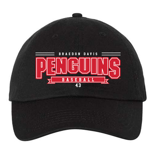 Youngstown State - NCAA Baseball : Braedon Davis - Dad Hat-0