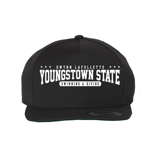 Youngstown State - NCAA Women's Swimming & Diving : Owynn LaFollette - Snapback Hat-0