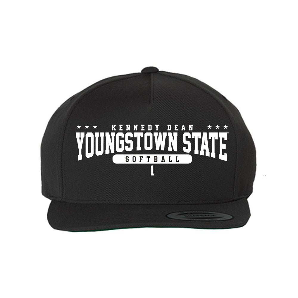 Youngstown State - NCAA Softball : Kennedy Dean - Snapback Hat-0
