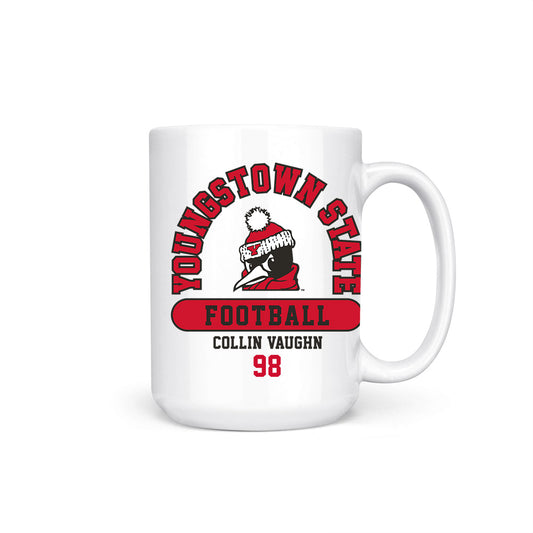 Youngstown State - NCAA Football : Collin Vaughn - Coffee Mug-0