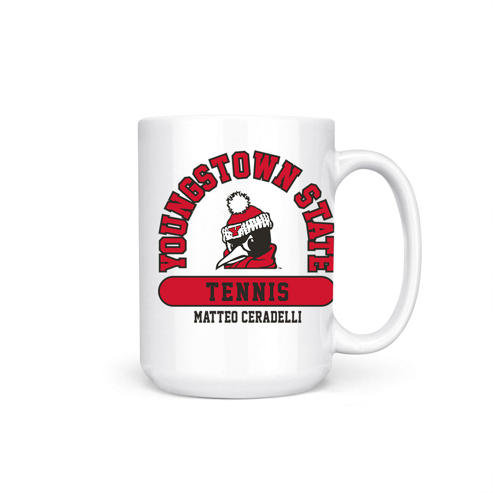 Youngstown State - NCAA Men's Tennis : Matteo Ceradelli - Coffee Mug-0