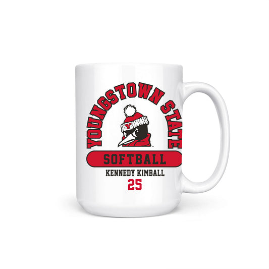 Youngstown State - NCAA Softball : Kennedy Kimball - Coffee Mug-0