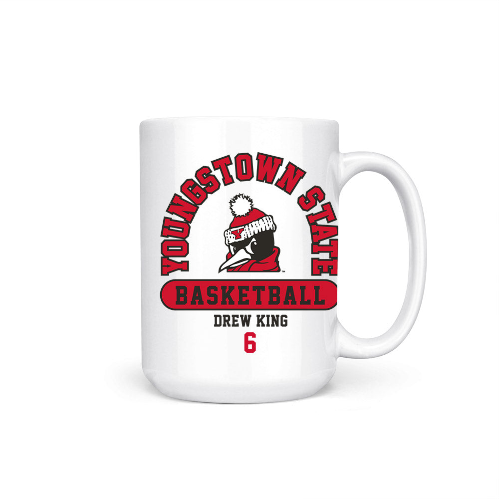 Youngstown State - NCAA Men's Basketball : Drew King - Coffee Mug-0