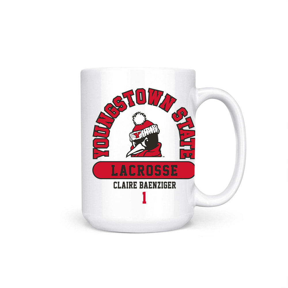 Youngstown State - NCAA Women's Lacrosse : Claire Baenziger - Coffee Mug-0
