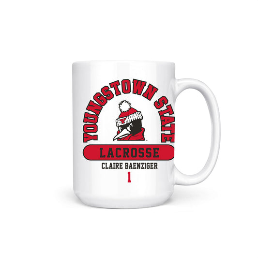 Youngstown State - NCAA Women's Lacrosse : Claire Baenziger - Coffee Mug-0