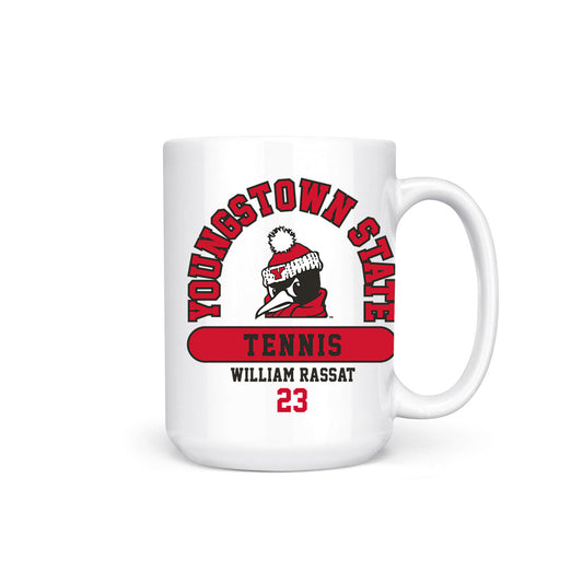 Youngstown State - NCAA Men's Tennis : William Rassat - Coffee Mug-0