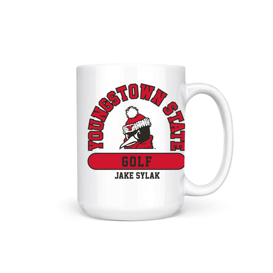 Youngstown State - NCAA Men's Golf : Jake Sylak - Coffee Mug-0