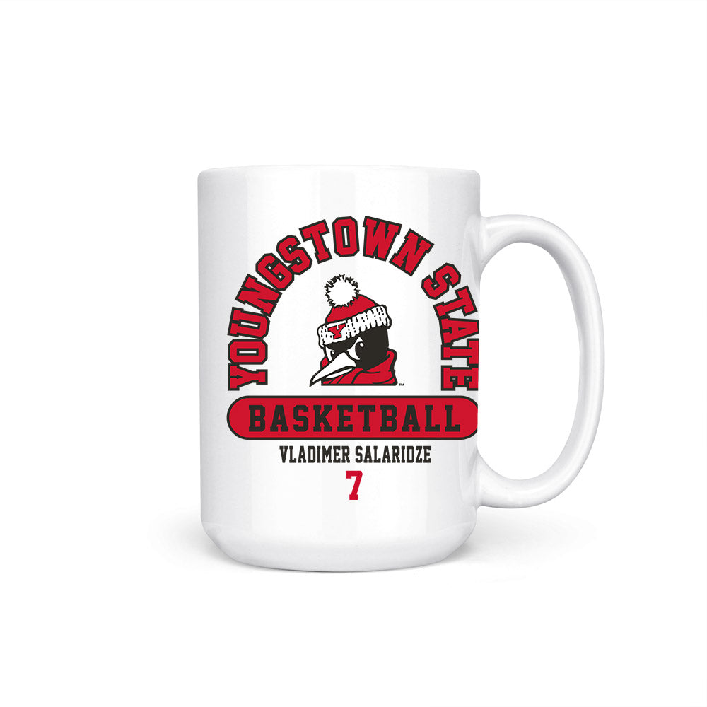 Youngstown State - NCAA Men's Basketball : Vladimer Salaridze - Coffee Mug-0