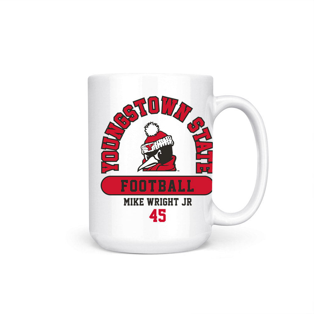 Youngstown State - NCAA Football : Mike Wright jr - Coffee Mug-0