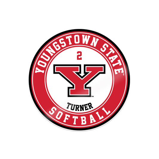 Youngstown State - NCAA Softball : Tai Turner - Sticker-0