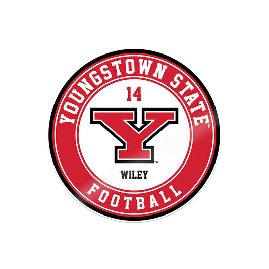 Youngstown State - NCAA Football : Jackson Wiley - Sticker-0
