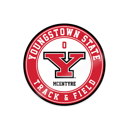 Youngstown State - NCAA Men's Track & Field : Jake McEntyre - Sticker-0