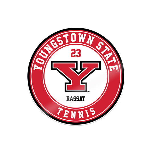 Youngstown State - NCAA Men's Tennis : William Rassat - Sticker-0