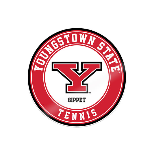 Youngstown State - NCAA Men's Tennis : Oscar Gippet - Sticker-0