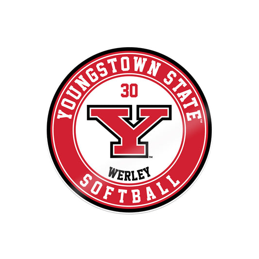 Youngstown State - NCAA Softball : Tatum Werley - Sticker-0