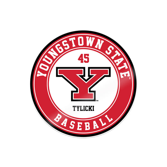 Youngstown State - NCAA Baseball : JJ Tylicki - Sticker-0