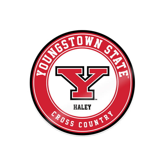 Youngstown State - NCAA Men's Cross Country : Zac Haley - Sticker-0