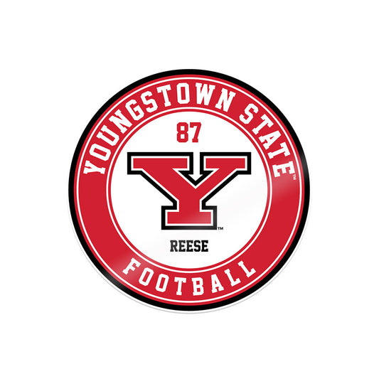 Youngstown State - NCAA Football : Alex Reese - Sticker-0