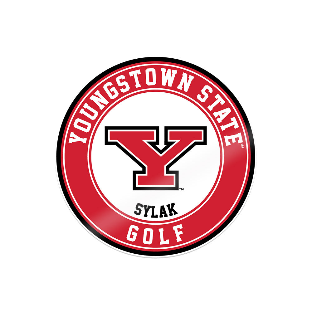 Youngstown State - NCAA Men's Golf : Jake Sylak - Sticker-0