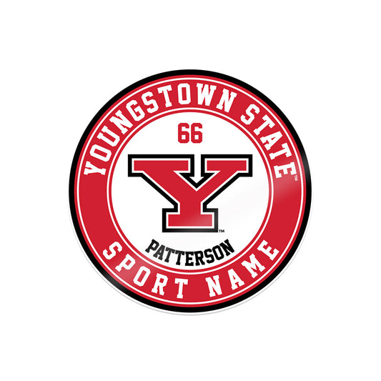 Youngstown State - NCAA Football : Max Patterson - Sticker-0