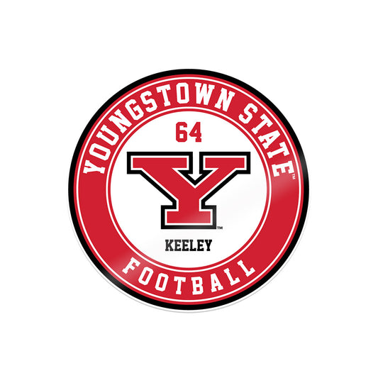 Youngstown State - NCAA Football : Matthew Keeley - Sticker-0