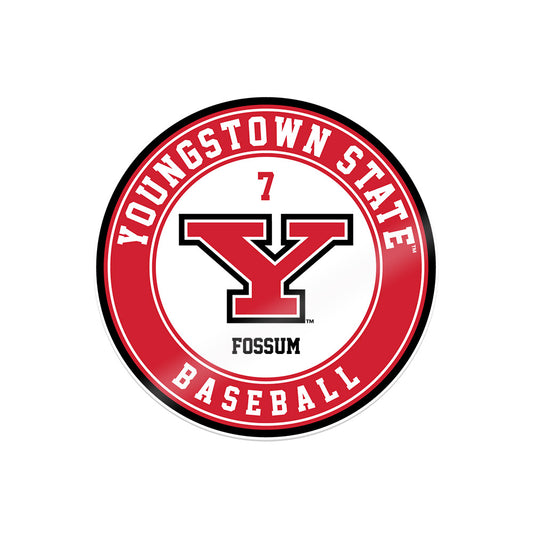 Youngstown State - NCAA Baseball : Kyle Fossum - Sticker-0