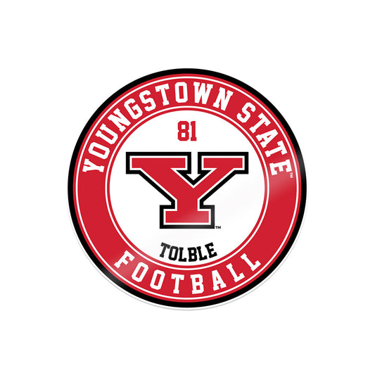 Youngstown State - NCAA Football : Benjamin Tolble - Sticker-0