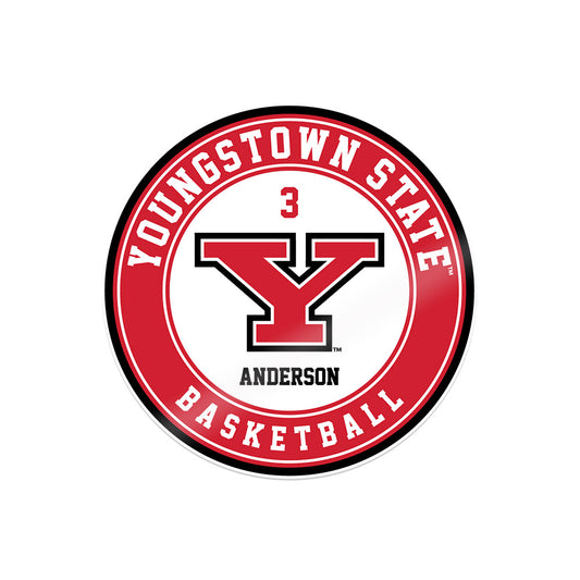 Youngstown State - NCAA Men's Basketball : Derrick Anderson - Sticker-0
