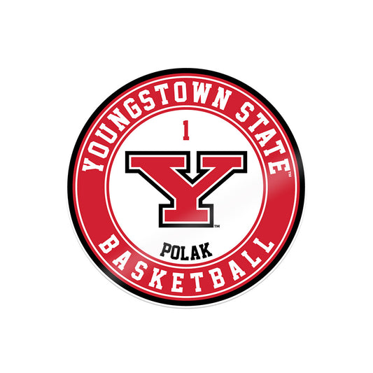 Youngstown State - NCAA Men's Basketball : Cam Polak - Sticker-0