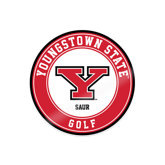 Youngstown State - NCAA Women's Golf : Isabella Saur - Sticker-0