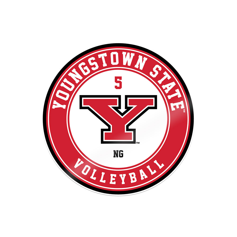 Youngstown State - NCAA Women's Volleyball : Teagan Ng - Sticker-0