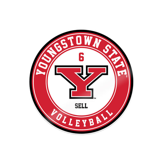 Youngstown State - NCAA Women's Volleyball : Julia Sell - Sticker-0