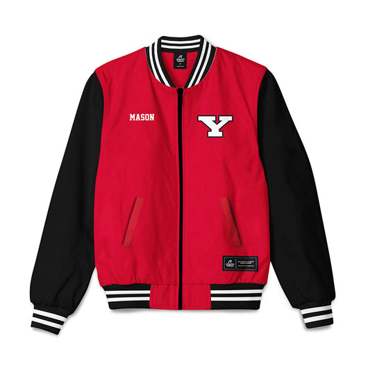 Youngstown State - NCAA Women's Bowling : Amber Mason - Bomber Jacket-0