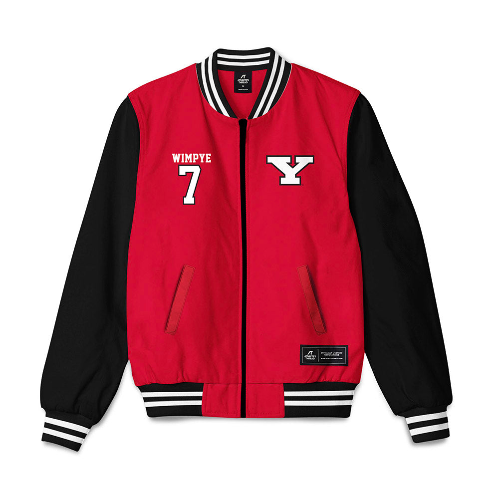 Youngstown State - NCAA Football : Justin Wimpye - Bomber Jacket-0