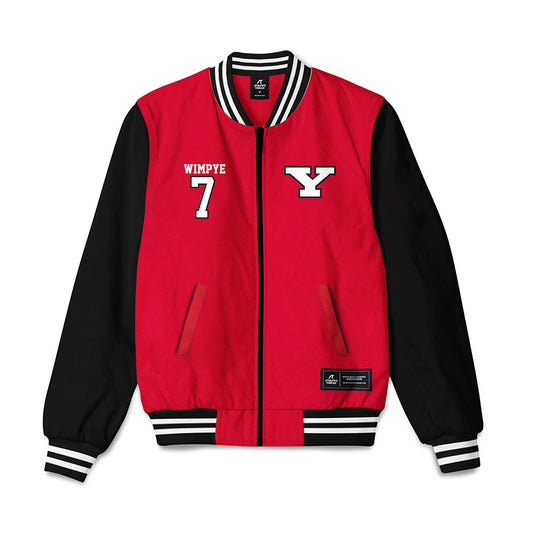 Youngstown State - NCAA Football : Justin Wimpye - Bomber Jacket-0