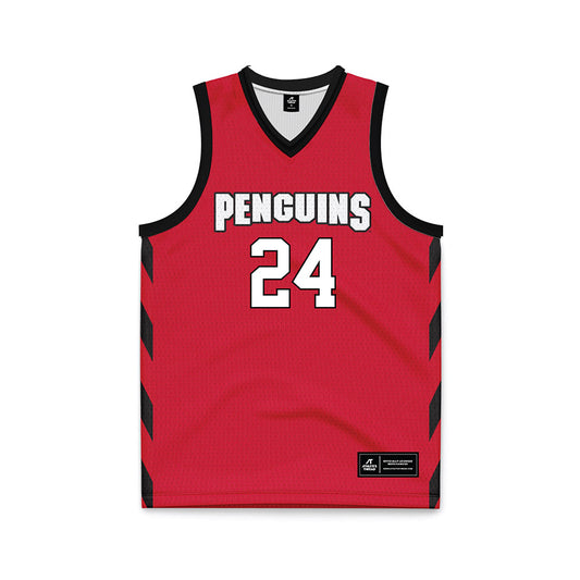 Youngstown State - NCAA Women's Basketball : Bella Samz - Red Basketball Jersey-0