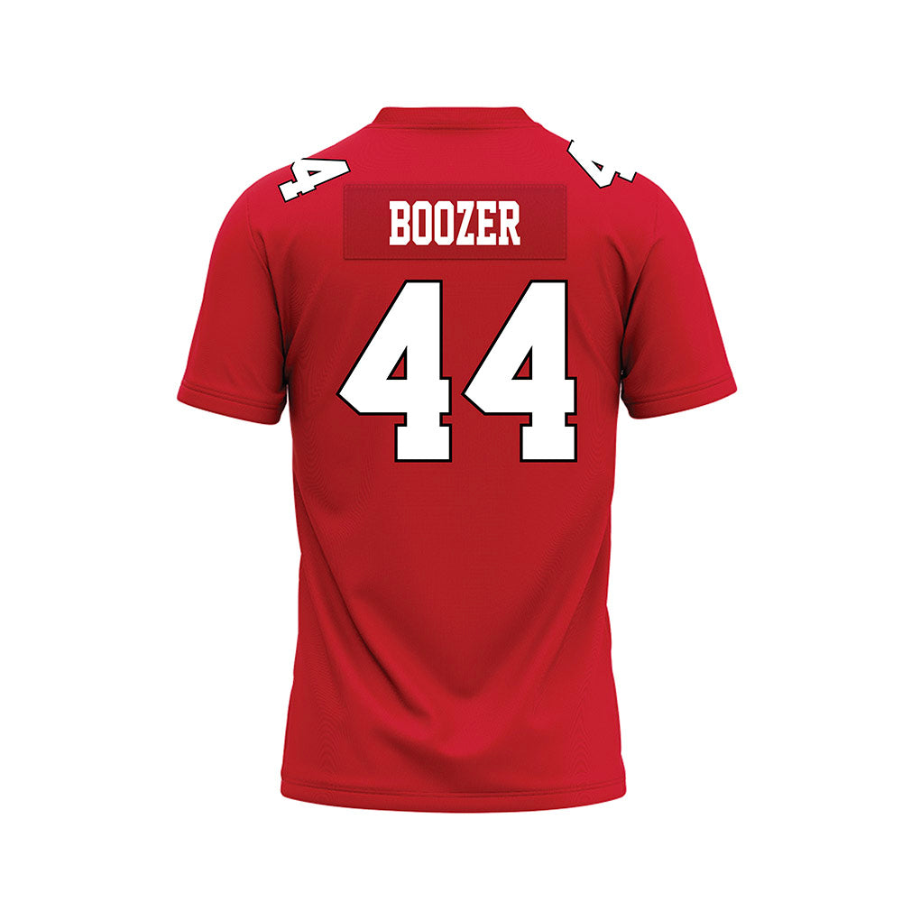 Youngstown State - NCAA Football : Nathan Boozer - Red Premium Football Jersey-1