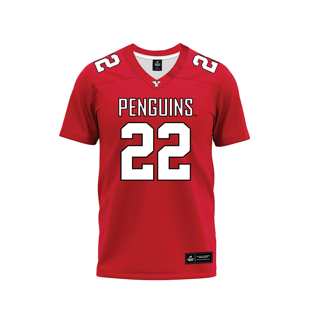 Youngstown State - NCAA Football : Matthew Reardon - Red Premium Football Jersey-0
