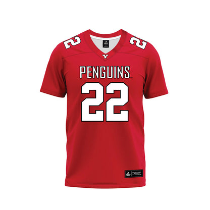 Youngstown State - NCAA Football : Matthew Reardon - Red Premium Football Jersey-0