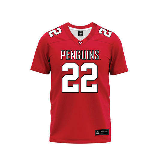 Youngstown State - NCAA Football : Matthew Reardon - Red Premium Football Jersey-0