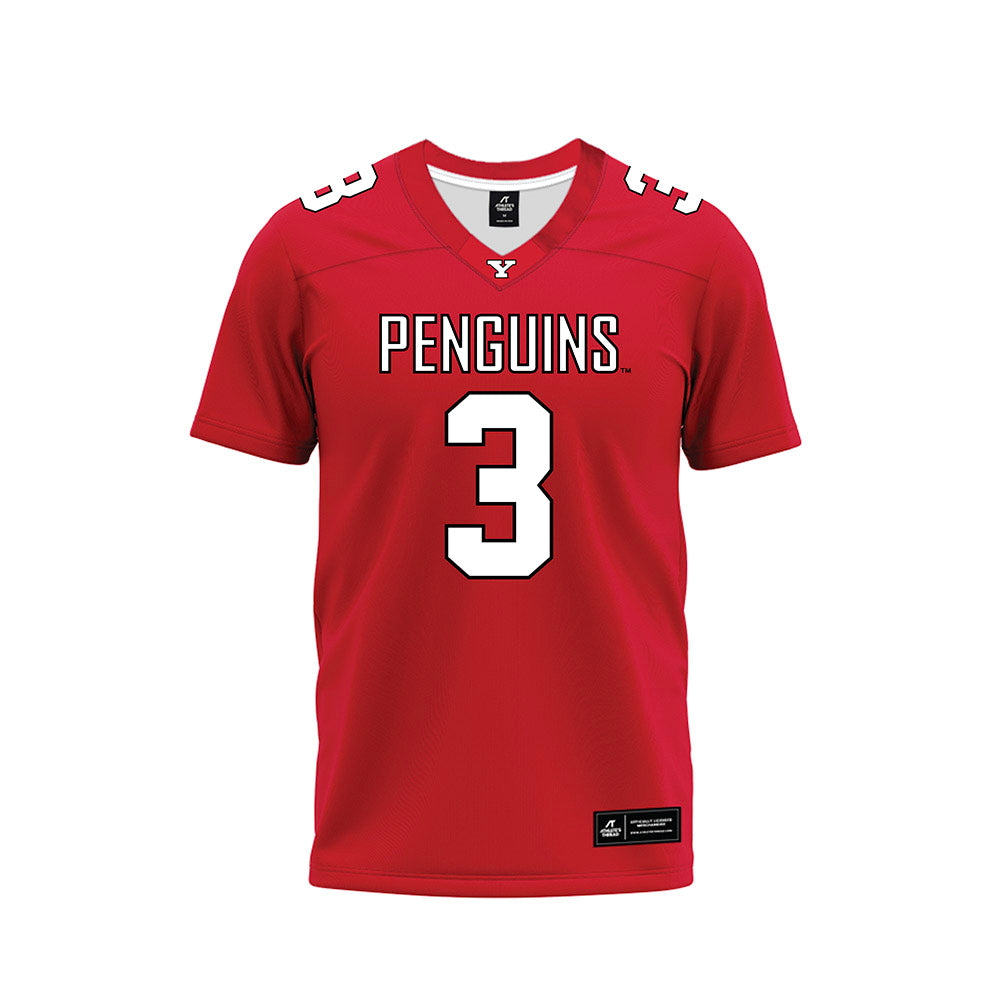 Youngstown State - NCAA Football : Richard Dandridge - Red Premium Football Jersey-0