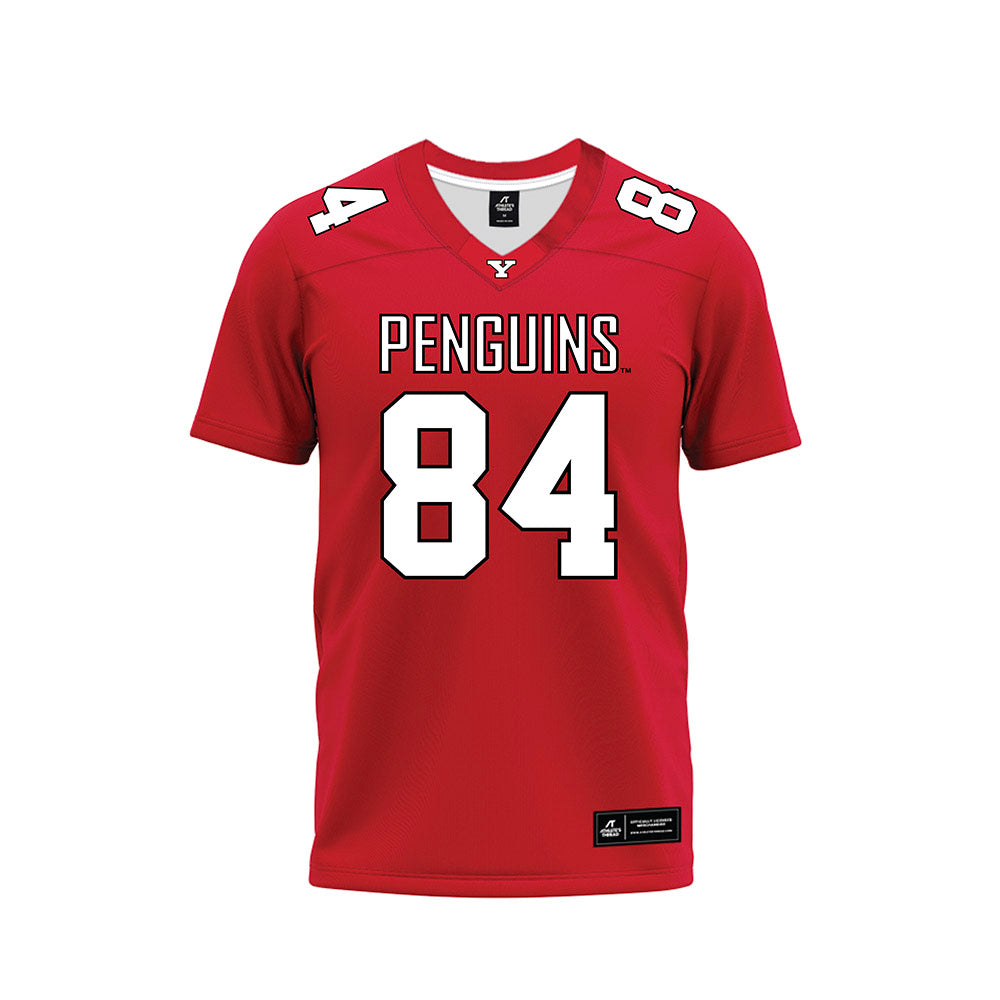 Youngstown State - NCAA Football : Emy Louis - Red Premium Football Jersey-0