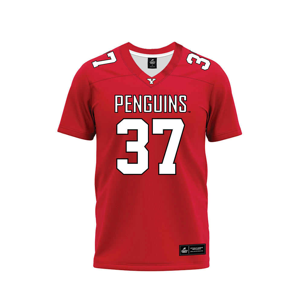 Youngstown State - NCAA Football : Evan Anderson - Red Premium Football Jersey-0
