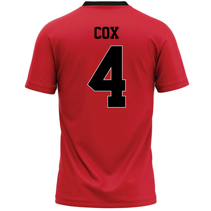 Youngstown State - NCAA Women's Lacrosse : Lena Cox - Red Lacrosse Jersey-1