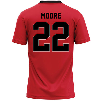 Youngstown State - NCAA Women's Lacrosse : Kaylie Moore - Red Lacrosse Jersey-1