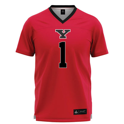 Youngstown State - NCAA Women's Lacrosse : Claire Baenziger - Red Lacrosse Jersey-0